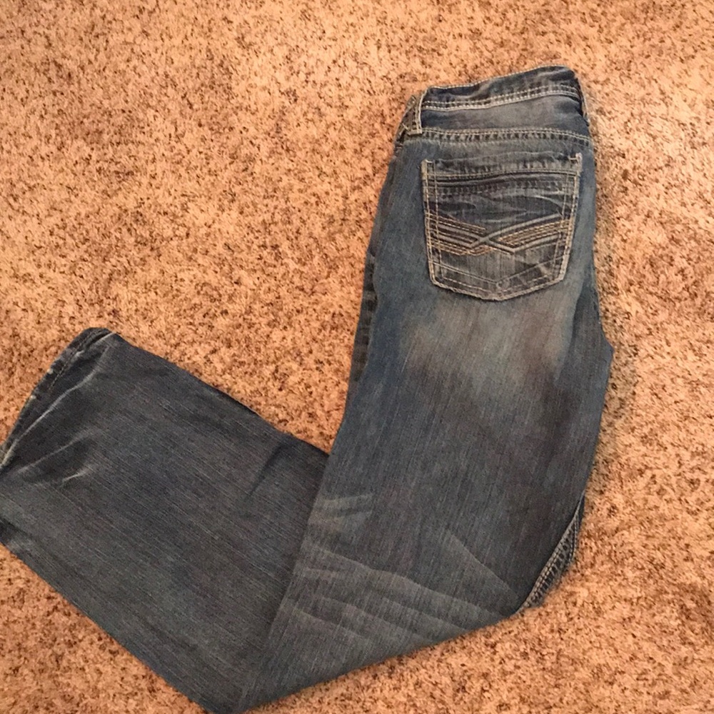 Men’s Buckle Jeans